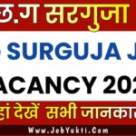 CG SURGUJA JOB VACANCY