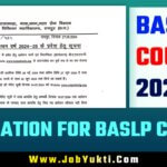 APPLICATION FOR BASLP COURSE